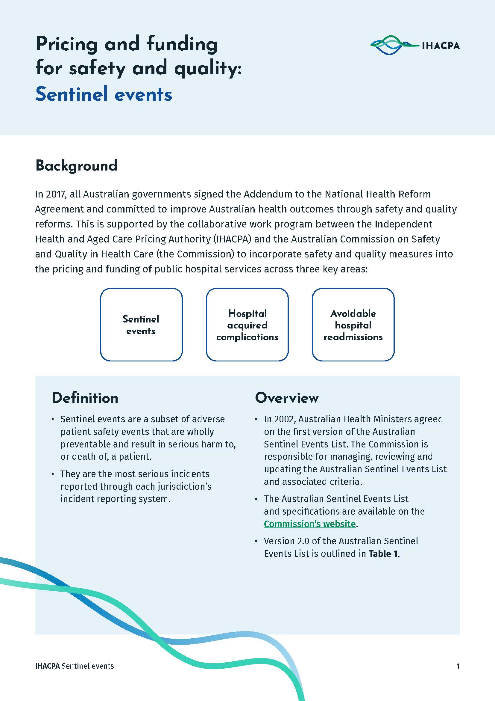 sentinel event case study