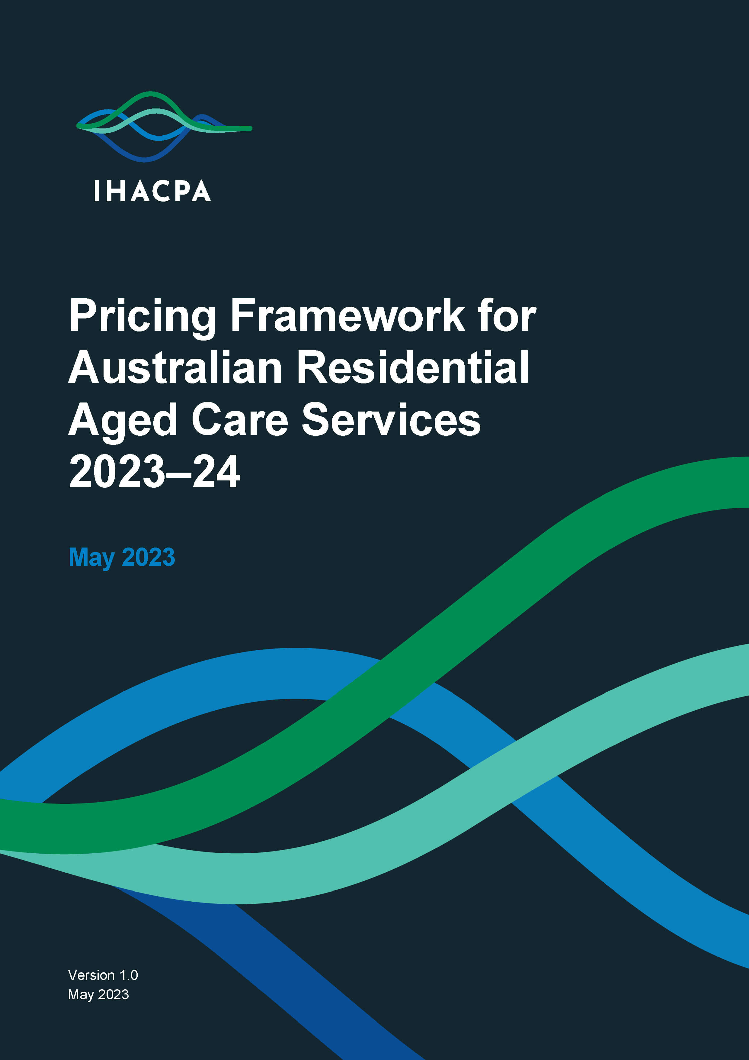 Pricing Framework for Australian Residential Aged Care Services 2023‒24 ...